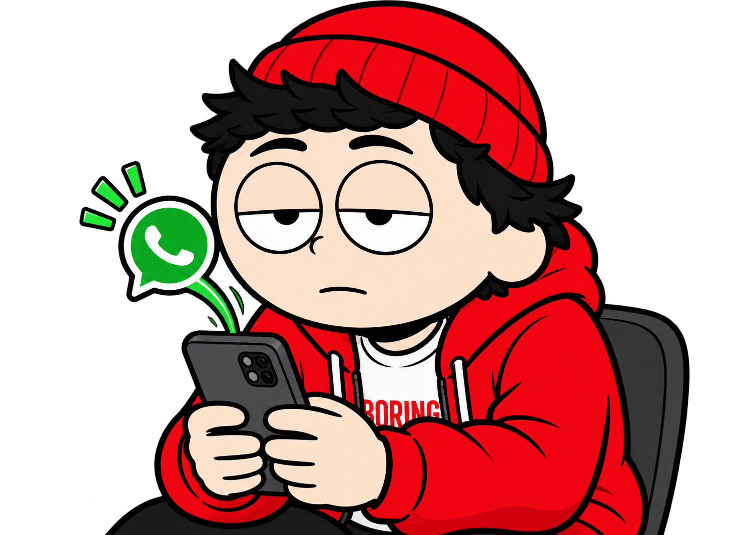 Yawn, la mascotte di Boring AIgency